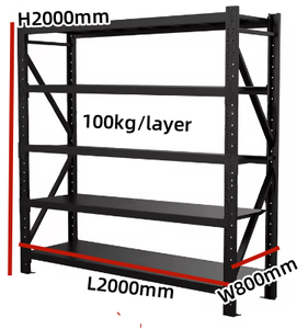 Étagères de stockage durables, rayonnages industriels pour entrepôt, installation facile pour centre logistique - Product Image 5
