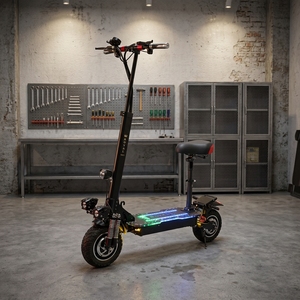 Patinete Eléctrico Plegable de Aluminio de 10 Pulgadas, Compacto, de Dos Ruedas, Portátil, para Adultos, de Largo Alcance, 150 kg, S7-5H 8ah - Product Image 4