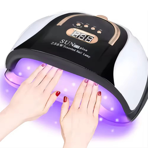 Sèche-ongles portable Huyo, lampe UV LED 256W, matériau ABS professionnel pour vernis gel, séchage rapide, utilisation en salon et à domicile - Product Image 1