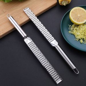 Daily Use Stainless Steel Lemon Peel Grater Manual Kitchen Tool <b>for</b> Cheese Chocolate <b>Vegetable</b> Scraping Baking Easy Metal - Product Image 5