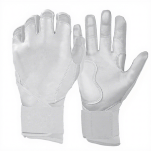 Customized White Baseball Batting Gloves Anti-Slip Batting Gloves for Adults Professional Men Women Softball Custom Made Gloves - Product Image 1