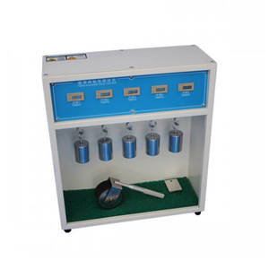 Probador de adherencia de etiquetas, probador de adhesivo duradero, máquina de prueba de cinta, máquina de prueba de cizalla de retención de cinta adhesiva de 5 grupos - Product Image 1