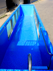 Maison de conteneur portable 40FT et <span class=keywords><strong>piscine</strong></span> extérieure pour diverses applications - Product Image 3