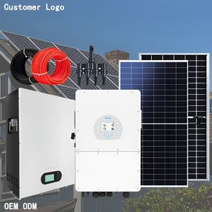 ระบบพลังงานแสงอาทิตย์แบบเชื่อมต่อกับระบบไฟฟ้าสาธารณะ KeHua 5kW โมโนคริสตัลไลน์ซิลิคอน พร้อมตัวควบคุม MPPT แบตเตอรี่ลิเธียมไอออนและตะกั่วกรด สำหรับใช้งานเชิงพาณิชย์ - Product Image 4