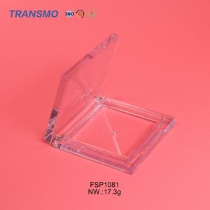 บรรจุภัณฑ์บลัชออนแบบกดอัดจากพลาสติกรีไซเคิล  ตลับใส่บลัชออนเนื้อครีมแบบโปร่งใส  บรรจุภัณฑ์เปล่า - Product Image 6