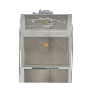 Cubo di cristallo, statuetta decorativa, scultura per la casa, l'ufficio, il soggiorno, da esporre su scaffale. - Product Image 6