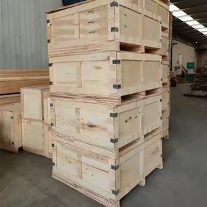 Cajas de Madera para Embalaje Shuangjia, Tamaños Personalizados, Capacidad de Carga de 2 Toneladas, Cajas de Embalaje Libres de Fumigación para Exportación - Product Image 1