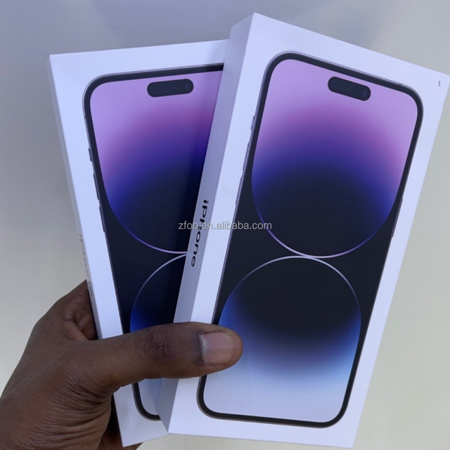 Original Unlocked for IPhone14 Pro Max 6.7" 128GB/256GB/512GB 48MP Dual SIM Smartphone A+ Grade 98% New Wholesale Bulk Price