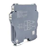 Termokopel Signal Isolator 1 Di 2 Keluar Pt100 untuk 0-10V Converter