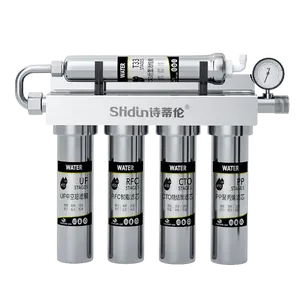Dispensador de água potável pura do sistema industrial da filtragem de 5 estágios para purificadores de água de 4 estágios e 5 estágios para uso doméstico