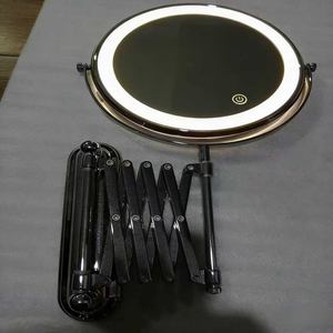 Espejo Telescópico Plegable para Montar en la Pared del Baño, Espejo de Belleza, Espejo de Maquillaje para Baño, Espejo de Vanidad sin Perforaciones - Product Image 4