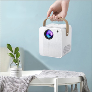 Mini proyector portátil de bolsillo para exteriores, Micro haz de luz Led de Pico <span class=keywords><strong>Lcd</strong></span>, móvil, batería recargable - Product Image 6