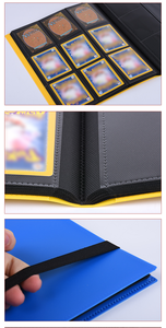 Álbum de Tarjetas Coleccionables de 9 Bolsillos y 540 Tarjetas, con Páginas de Doble Cara y Correa Elástica para Tarjetas Deportivas, Fotográficas y de Pokémon - Product Image 5