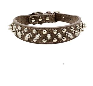 Kingtale Groothandel Op Maat Gemaakte Lederen Hondenhalsband Met Klinknagel Duurzame Halsband Voor Grote Honden - Product Image 2