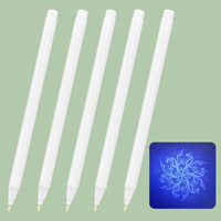 Stylos marqueurs UV invisibles, surligneurs à encre visible sous lumière UV, adaptés au cuir, au tissu et aux textiles