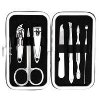 Kit de Soin Complet en Acier Inoxydable : Coupe-Ongles, Coupe-Cuticules, Nettoie-Oreilles, Manucure, Pédicure et Outils d'Art Ongulaire, Idéal pour un Cadeau