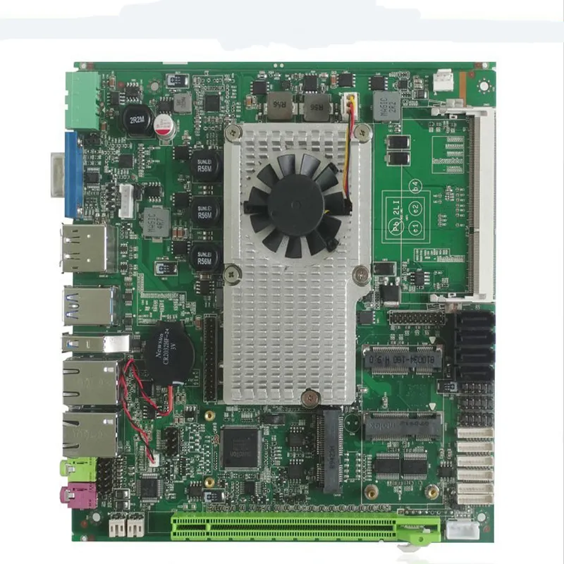 אינטל QM77 ליבה i3 i5 i7 CPU לוח PCIe 16X mSata חריץ 6xCOM 2xLAN לוח אם מיני-itx תעשייתי