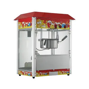 Hoge Kwaliteit Commerciële Popcorn Machine Automatische Elektrische Popcorn Maker Machine