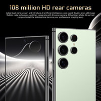 Venta al por Mayor Nuevo S25 Ultra 7.3 Pulgadas OLED 120Hz 108MP Deca Core 5G Android 14 Smartphone con Reconocimiento Facial, Versión Global Desbloqueada