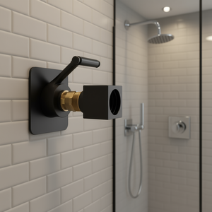 Master <b>Shower</b> Volume <b>Control</b> Valve 3/4 In Cast Metal 1 Piece Body With Adjustable Brass Handle For Water Application - Product Image 2