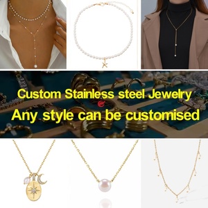 <span class=keywords><strong>Collana</strong></span> <span class=keywords><strong>Rosario</strong></span> Personalizzata in <span class=keywords><strong>Argento</strong></span> 14k 18k, Perline Islamiche in Acciaio Inox 304, Croce Cattolica Placcata Oro - Product Image 5