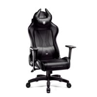 Chaise DIABLO Support lombaire ergonomique avec appui-tête Confortable Racing 3D Main courante Meubles de salle de jeux Chaise de jeu d'ordinateur