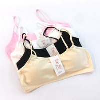 Soutien-gorge sexy sans couture pour femme Bralette à épaules fines Soutien-gorge rembourré pour fille