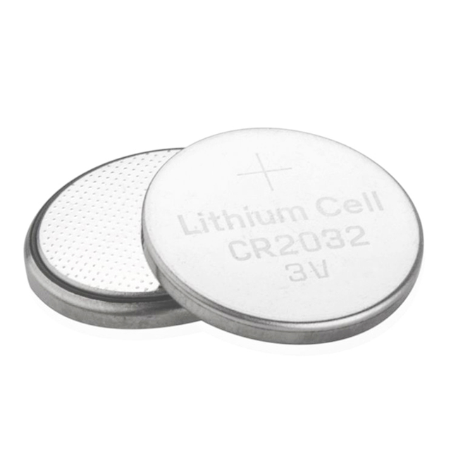 GEB Wholesale CR2032 3.0V 220mAh Button Cell Non-Rechargeable Battery Series Bulk Supply for Watch & Automotive Remote Industry