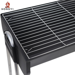 Parrilla de carbón portátil para exteriores HONGYI, parrilla metálica para cocinar en el patio, parrilla de acero de 5 kg, BQ149L - Product Image 4