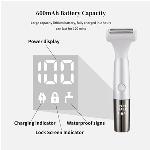 Ladies Trimmer Kit 8 Attachments Stainless Steel Foil Smooth <strong>Shave</strong> No Irritation USB Bikini Underarm Professional Shaver Set - Product Image 4