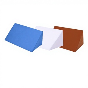 R-Shaped Triangular Pad Breathable Elastic Nursing Pillow For Patient Positioning And Limb Support - Product Image 3