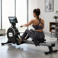 Rameur à résistance magnétique professionnel silencieux pour la maison – Appareil de fitness pour l'exercice du corps entier et équipement cardiovasculaire domestique