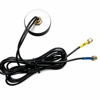 Antenne de cabinet combo GPS 4G 28dBi 5dBi Gain Câble RG174 3m Connecteur SMAMale Impédance 50 Ohm Polarisée verticalement Diamètre de montage 48mm