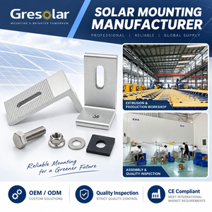 Conector en L de Aluminio Anodizado de Alta Calidad para Techos Metálicos con Costura Vertical, Accesorio de Montaje para Paneles Solares, Personalizado OEM - Product Image 2