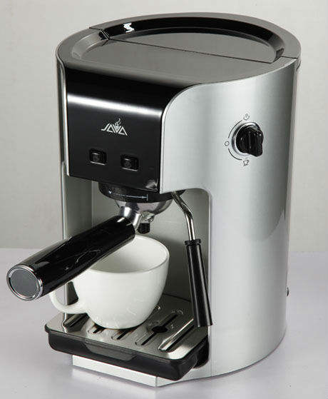 挽いた穀物のコーヒーメーカーを備えたJAVA自動販売コーヒー