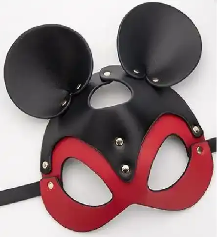 Cosplay Mickey Mouse Da Mặt Nạ Tán Tỉnh SM Mặt Nạ Dành Cho Người Lớn Sexy Mặt Nạ Mắt Trò Chơi Quan Hệ Tình Dục Đồ Chơi Cho Cặp Vợ chồng