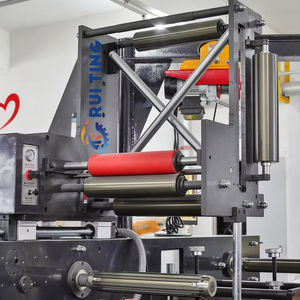 RTIN-550 Film Sticker Label 6 <strong>Color</strong> CMYK Printer Inovance Servo Motor Registeration Kraft Paper Flexo Graphical <strong>Printing</strong> <strong>Machine</strong> - Product Image 4