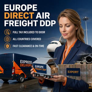 บริการขนส่งด่วนทางอากาศแบบ Door-to-Door ทั่วโลก จากจีน สหรัฐอเมริกา ตัวแทนขนส่งทางทะเล LCL ผู้ให้บริการขนส่งสินค้าระหว่างประเทศ - Product Image 1