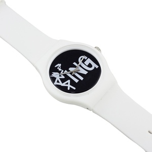 Orologio <span class=keywords><strong>in</strong></span> <span class=keywords><strong>silicone</strong></span> con logo personalizzato wen orologio casual da <span class=keywords><strong>donna</strong></span> per bambini - Product Image 2