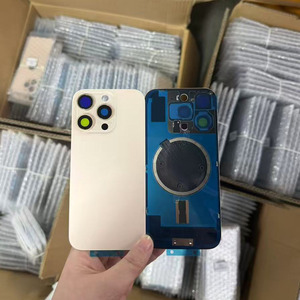 Cubierta Trasera de Vidrio de Alta Calidad para Reparación de Celulares, Carcasa Trasera de Vidrio para iPhone 16 Pro con Lente, Bobina Magnética, Venta al Por Mayor - Product Image 1