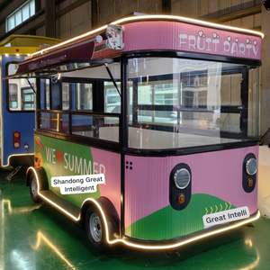 Salon mobile électrique clé en main Intelli et remorque boutique avec construction en acier galvanisé, garantie 1 an - Product Image 1
