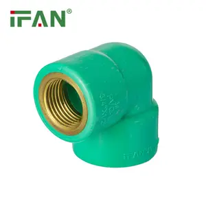 IFAN China Manufactures Green Plumbing Fittings PVC Female Elbow UPVC Pipe Fittings