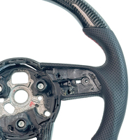 Volant de voiture en cuir fibre de carbone, styles basiques les plus vendus, pour Audi B9, A3, A4, A5, A6, A7, A8, B9, R8, S3, S4, S5, A1, S1, TT, C8