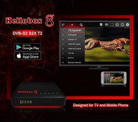 DVB-T2 Combo TV BOX TV par satellite jouer sur le téléphone portable LNB récepteur satellite prise en charge Android/IOS lecture extérieure DVB S2T2