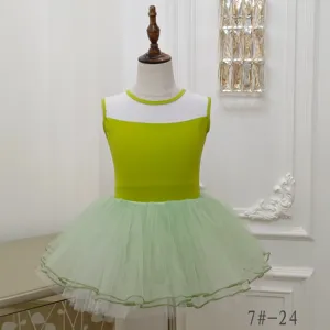 Großhandel Hochwertige Custom Logo Mädchen Capri Short Nylon Spandex Ballett Trikots zum Verkauf