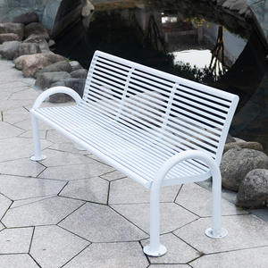 Ghế công viên ngoài trời Iron Art Leisure Scenic Area Ghế đôi - Product Image 2