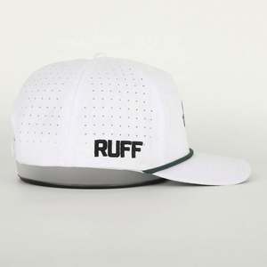 Gorra de Béisbol Personalizada al por Mayor, de Poliéster, con Orificios Cortados con Láser, 5 Paneles, con Cordón Deportivo, Logotipo Impreso, de Alta Calidad, Impermeable y Ajustable - Product Image 4