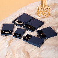 Boîte-cadeau à tiroir rigide haut de gamme recyclé avec doublure en éponge pour l'emballage de bijoux-Vente en gros de luxe personnalisé