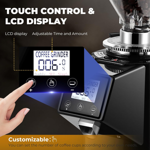 <span class=keywords><strong>Molinillo</strong></span> <span class=keywords><strong>de</strong></span> Café Eléctrico Profesional <span class=keywords><strong>de</strong></span> Alta Calidad 64 mm para Uso Doméstico y Café Turco <span class=keywords><strong>de</strong></span> Fácil Operación - Product Image 4