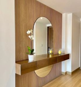 Phòng khách lối vào chính trang trí hình chữ nhật tường gương 4 ngăn kéo kệ hành lang bảng cho khách sạn nhà - Product Image 1